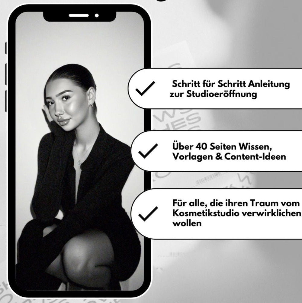 Dein Weg zum eigenen Kosmetikstudio - E-Book